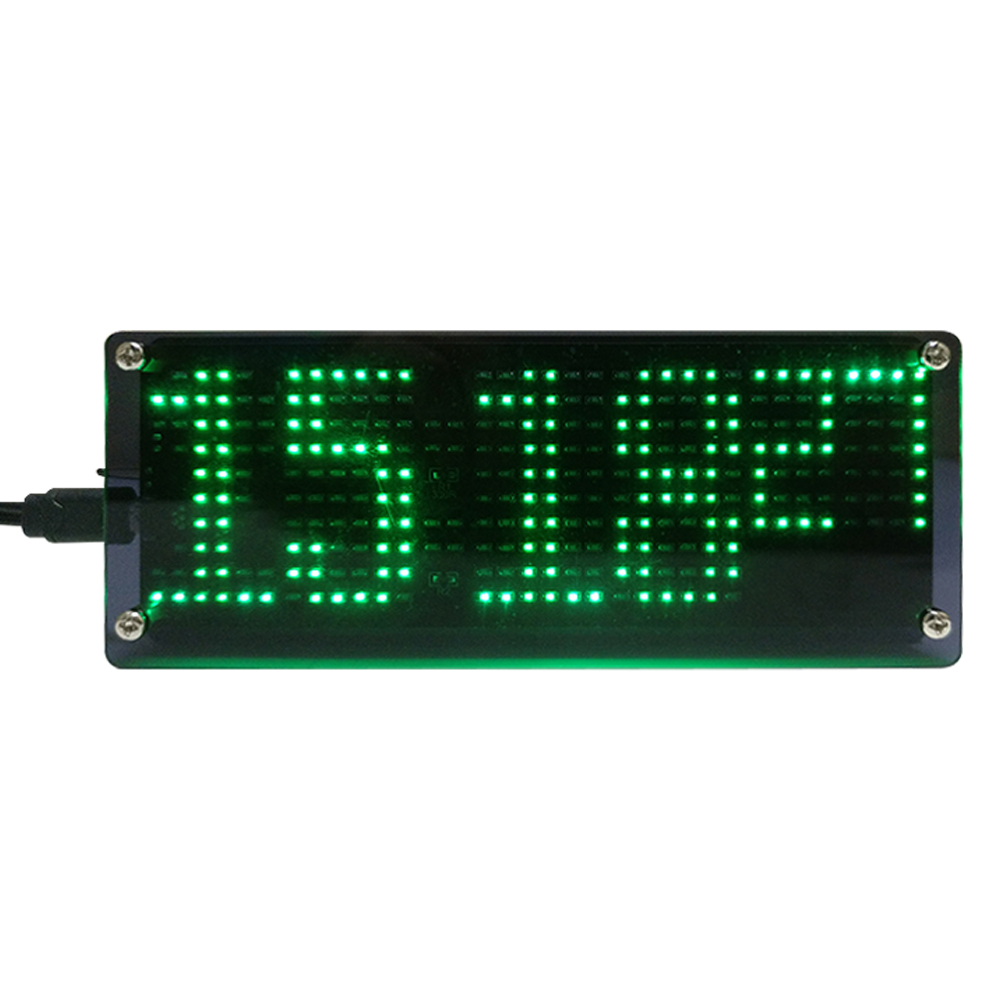 Diy Electronics For Kids - DIY Digital Dot Matrix Uhr Elektronische