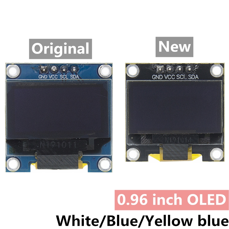 I2C Lcd Display - 0,96 Zoll IIC Serielles 4-poliges weißes/blaues/gelbes