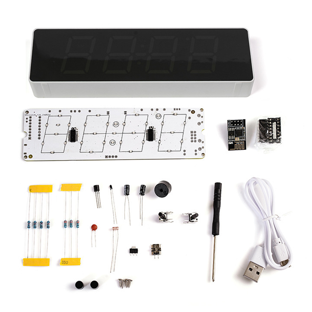 Diy Electronics Com - Esp8266 iot bunte wifi uhr kit