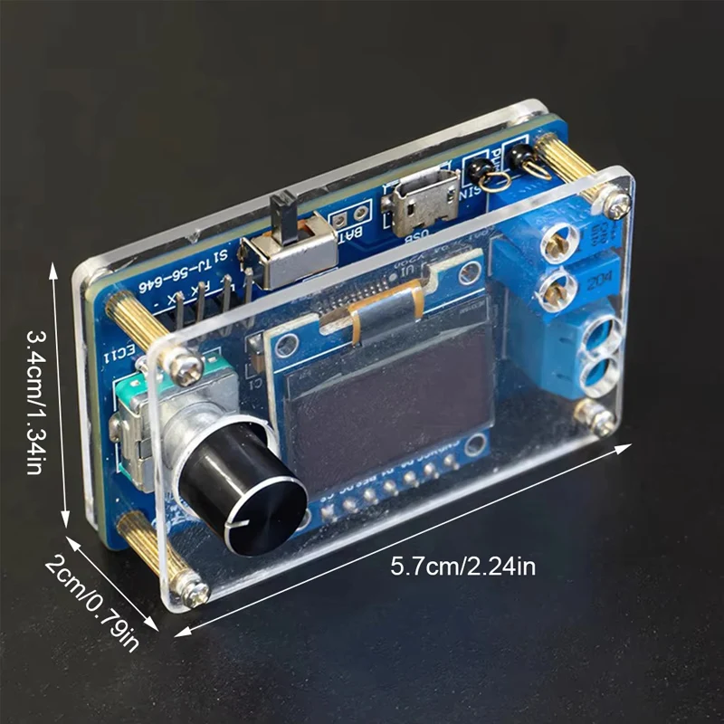 Oscilloscope Dso Mini - STC8K8A Mikrocontroller Kit DIY Mini-DSO LCD