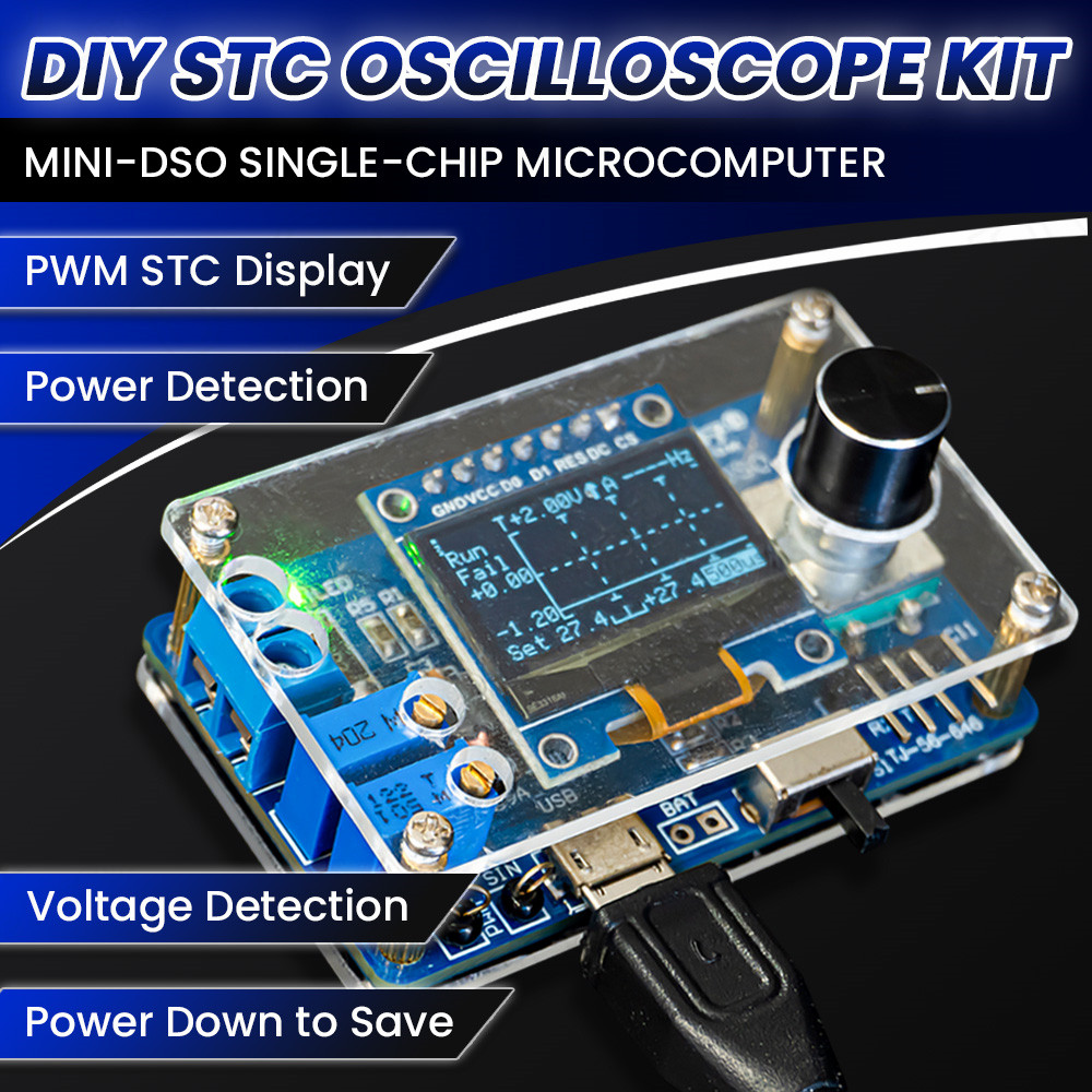 Oscilloscope Dso Mini - DIY Mini Digital Oszilloskop Elektronik Kit