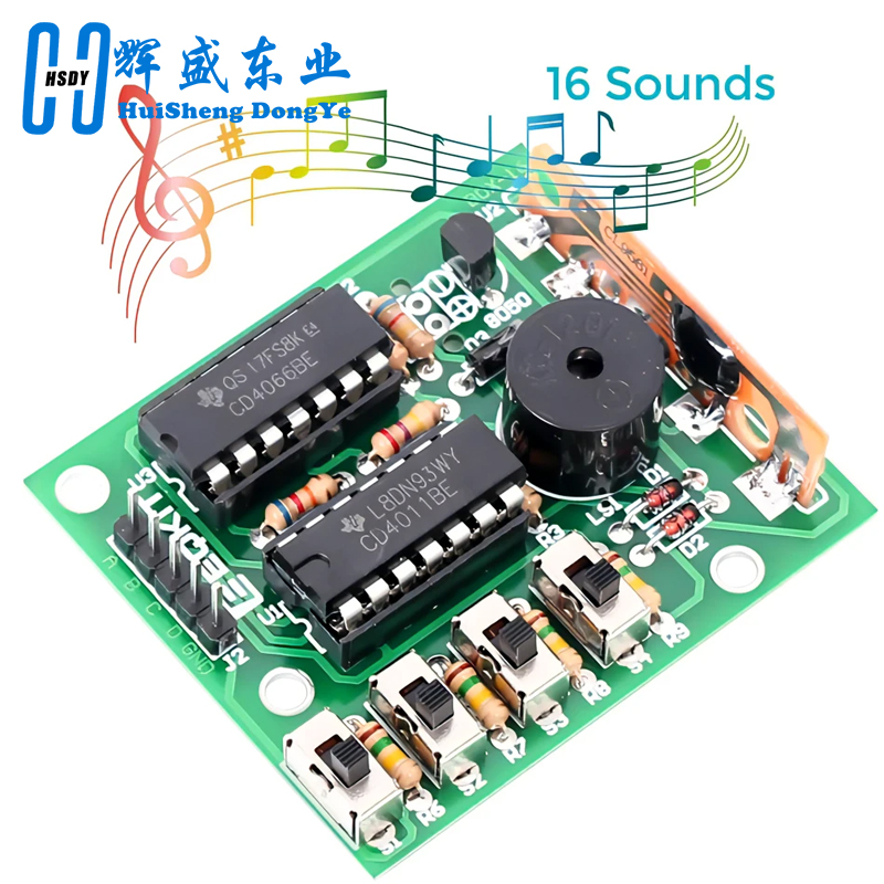 Diy Electronics For Kids - 16 Musik-Soundbox BOX-16 Board 16-Ton-Elektronikmodul DIY
