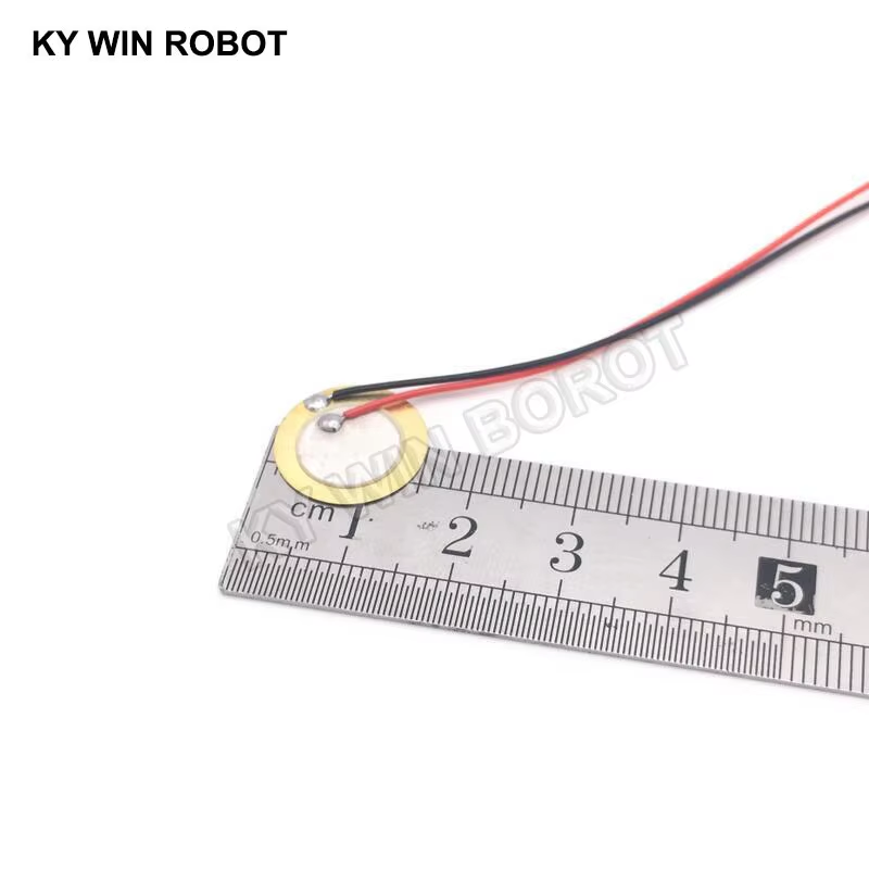 R/Diy Electronics - 10 Stück piezoelektrische Piezo-Keramik-Wafer-Platten, Durchmesser 15