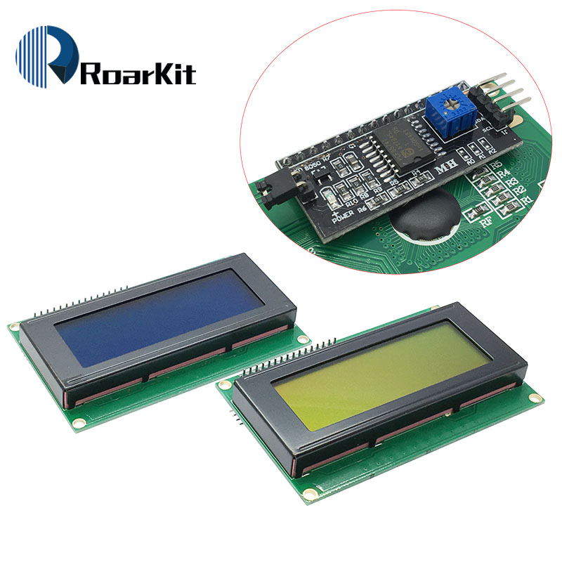 I2C Lcd Display - LCD modul Blau/Gelb Grün bildschirm HD44780