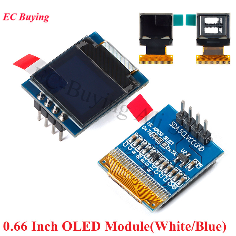 I2C Lcd Display - 0,66 Zoll OLED LCD Display Modul
