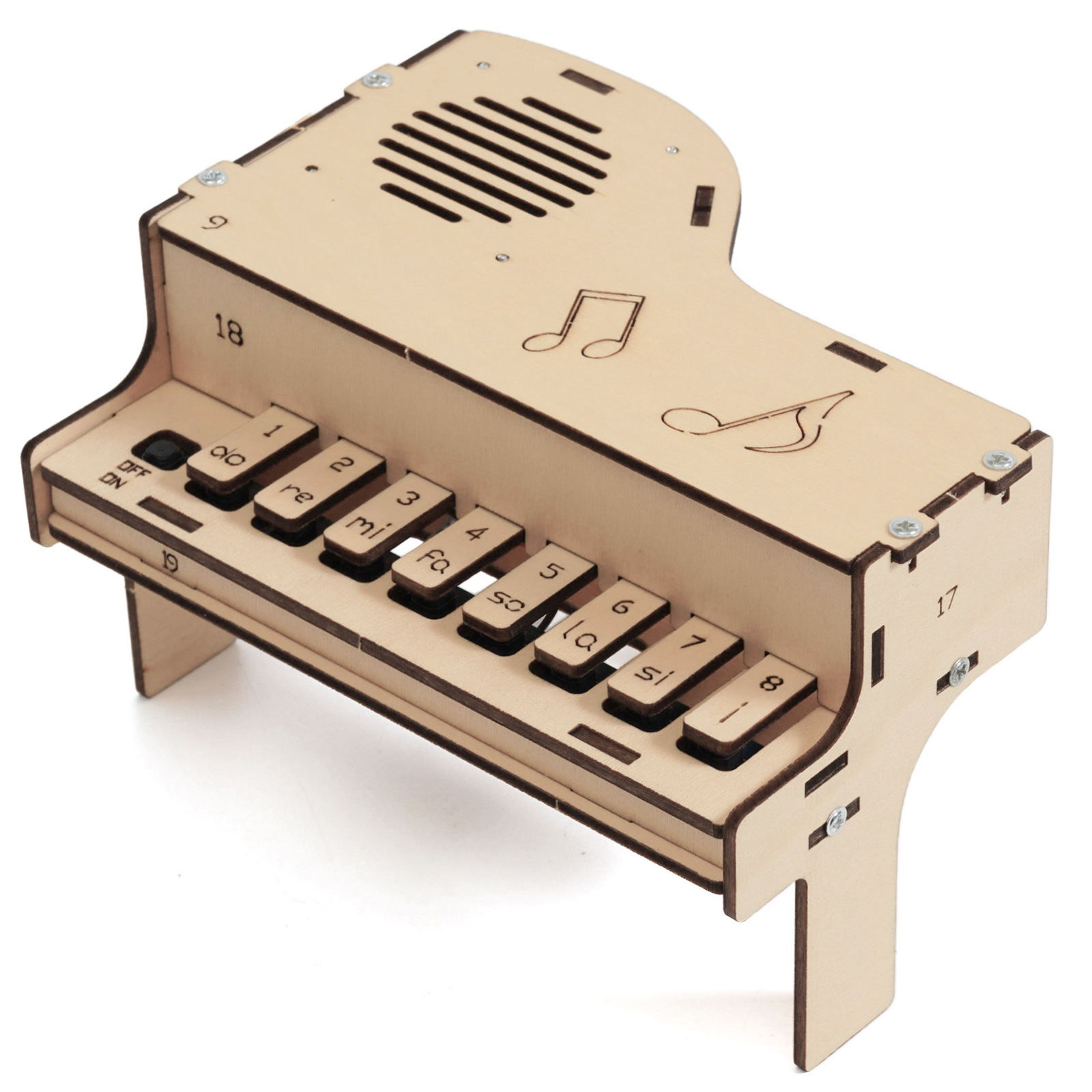 DIY Holz Elektronisches Klavie – Diy Electronics For Kids Bewertung und Preis