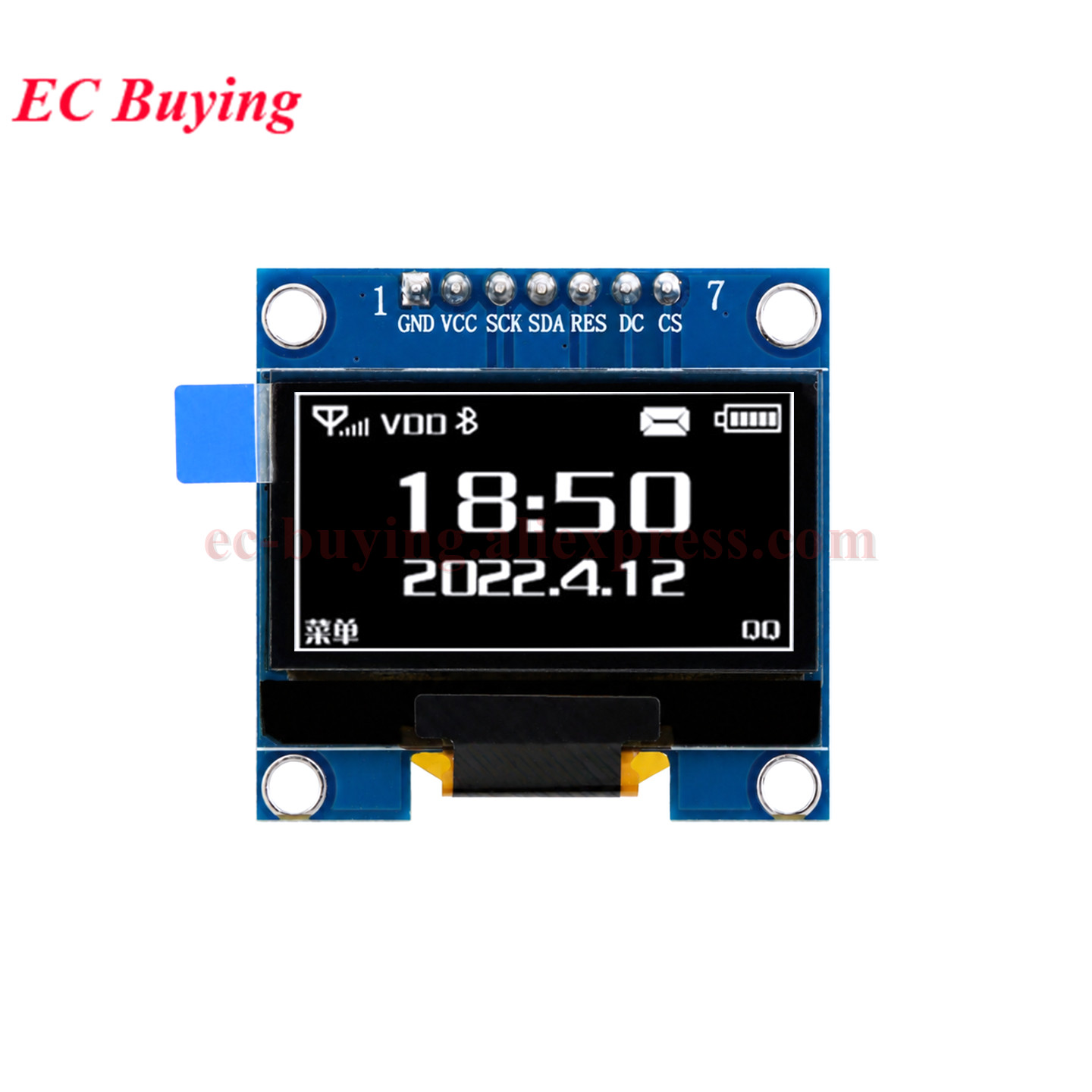 1,3-Zoll-OLED-Modul 1,3-Zoll-D – I2C Lcd Display Bewertung und Preis