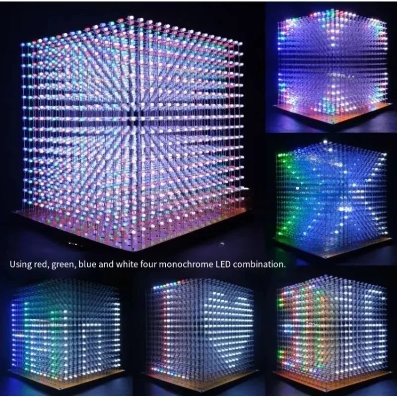 3 D16mini Lichtwürfel-Kit 16x1 – Diy With Electronics Bewertung und Preis