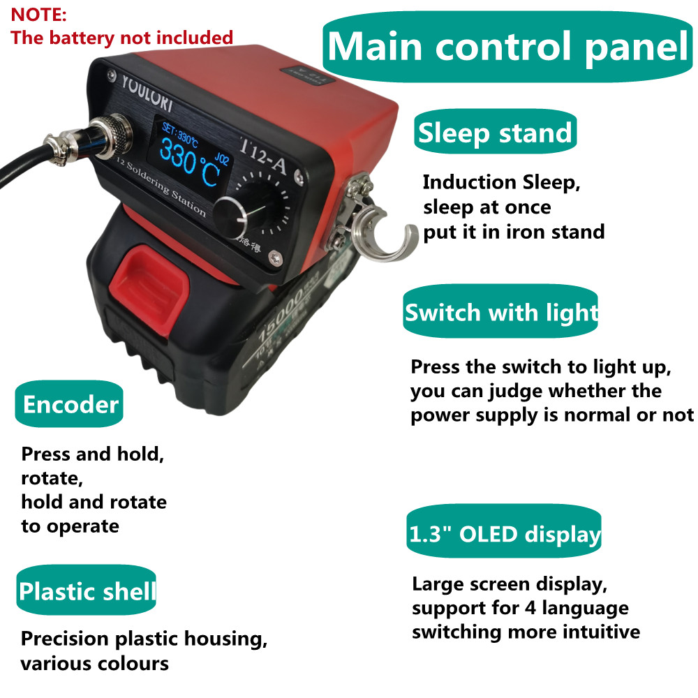 T12-A STM32 V3 Akku-Lötstation – Milwaukee Drill M12 Fuel Bewertung und Preis