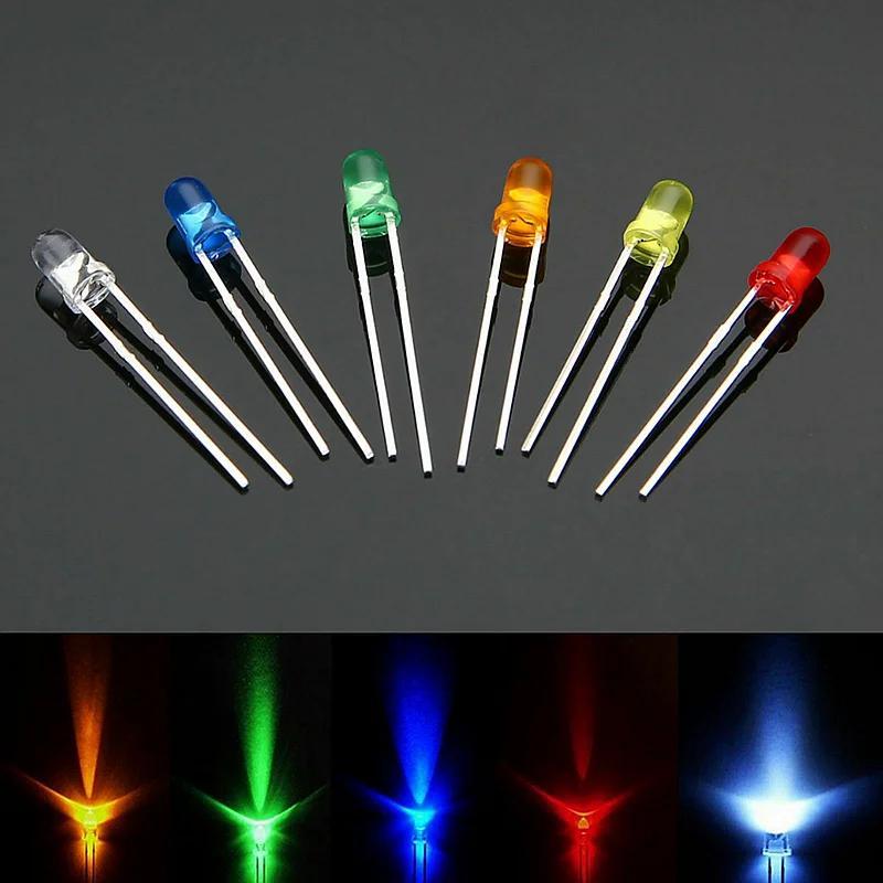 100/200 Stück 3mm 5mm Mehrfarb – R/Diy Electronics Bewertung und Preis
