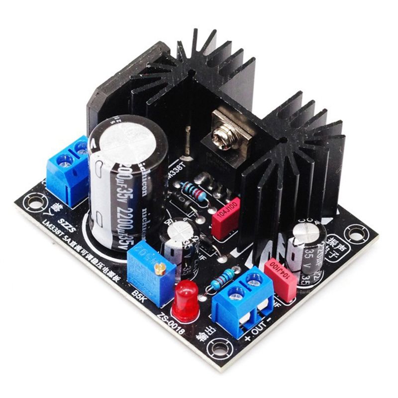 LM338 5A Ausgangsverstellbares – Diy Electronics Board Bewertung und Preis