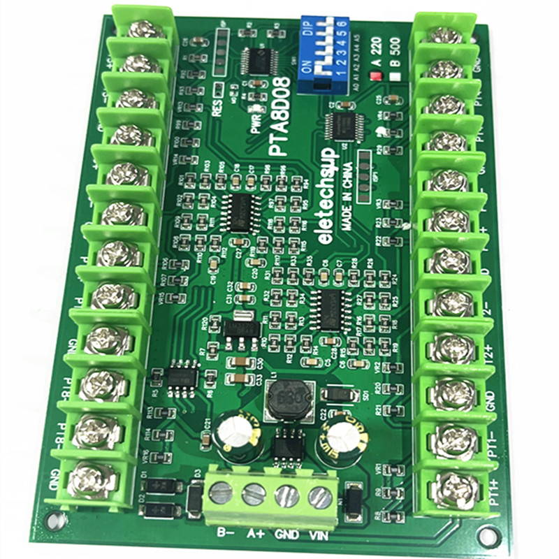 PTA8D08 8AI RS485 Analogeingan – Ds18B20 Temperature Sensor Bewertung und Preis