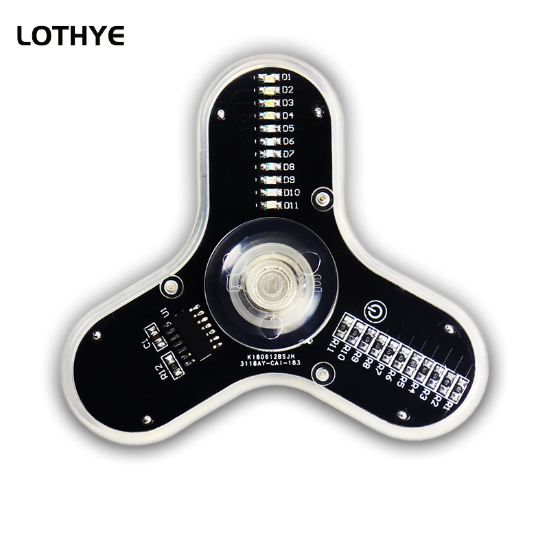LED Fidget Spinner Herstellung – Diy Electronics Soldering Kit Bewertung und Preis