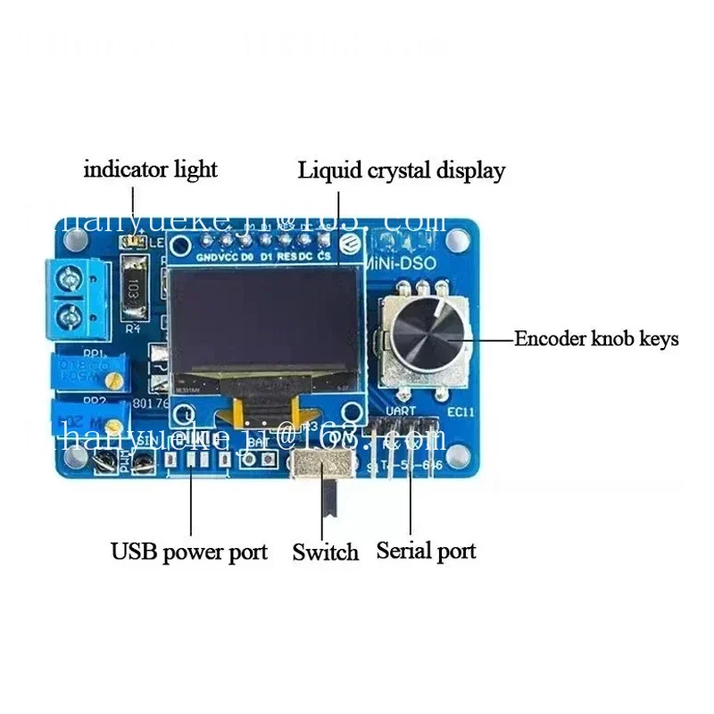 STC8K8A Mikrocontroller-Kit DI – Oscilloscope Dso Mini Bewertung und Preis