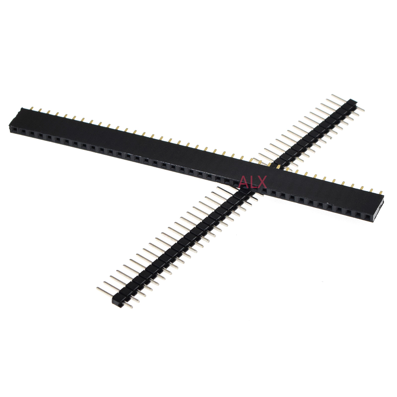 5/10 Stück 2,54mm 40-Pin 1x40  – Male Female Header Pin Bewertung und Preis