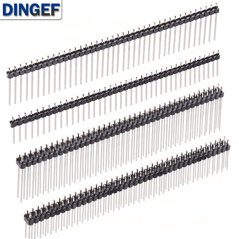 10PCS Einzigen Zweireihigen Mä – Male Female Header Pin Bewertung und Preis