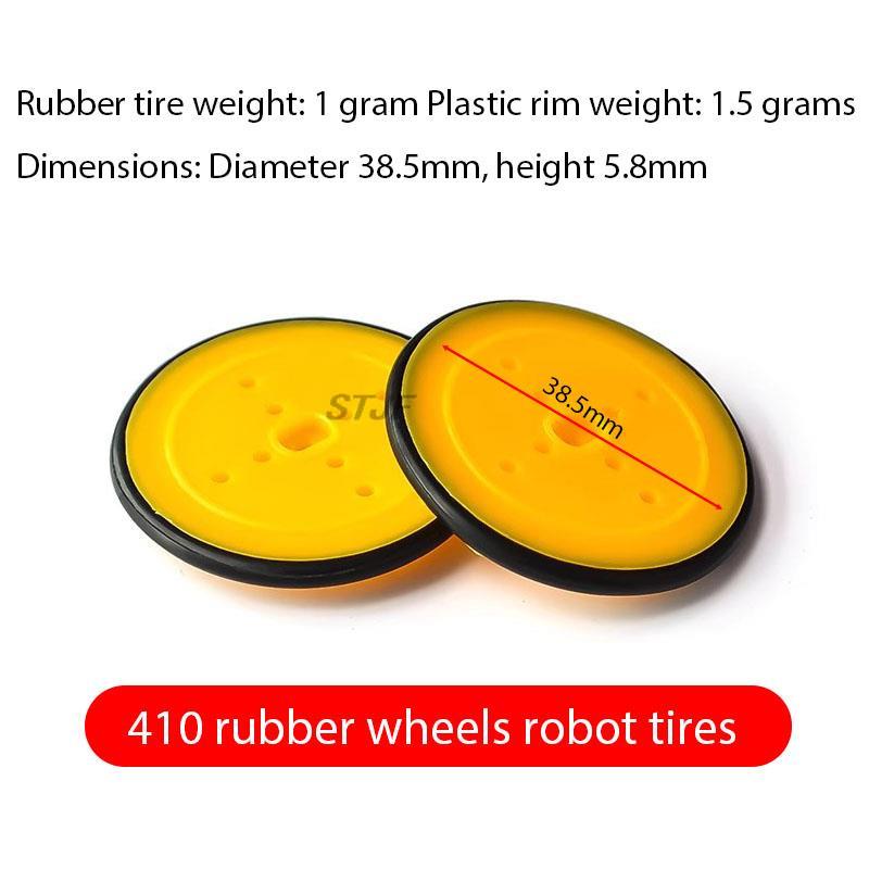 10 Stück 410 Gummiräder Robote – Diy Electronics For Kids Bewertung und Preis