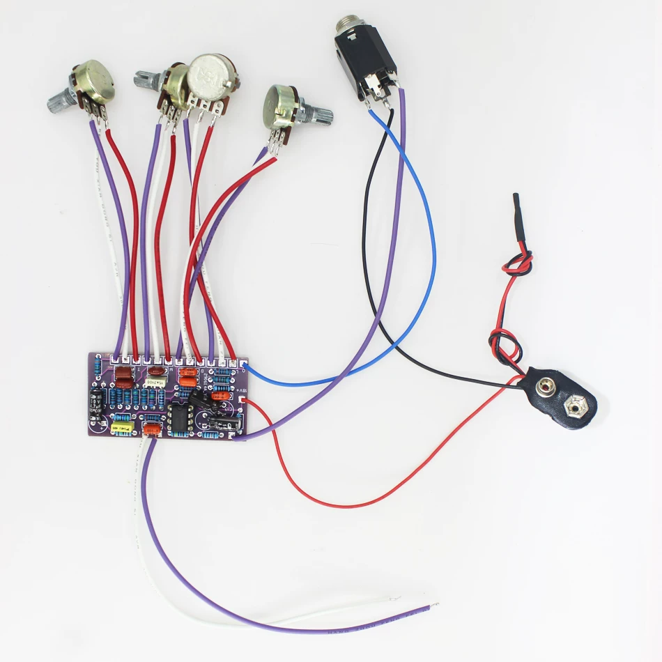 Jazz Bass Aktiv-Vorverstärker- – Diy Guitar Electronics Kit Bewertung und Preis