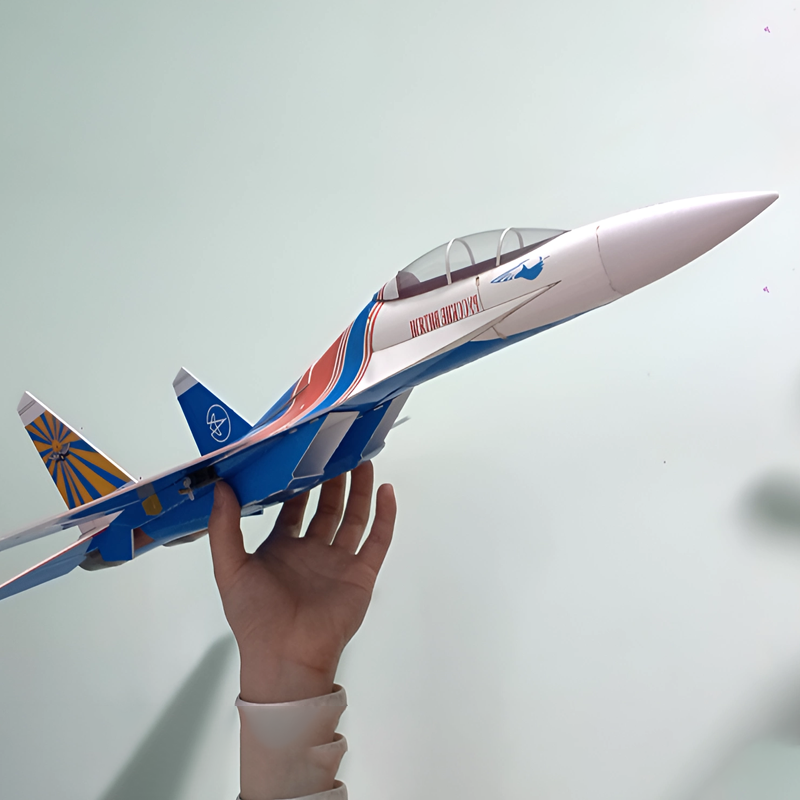 Su-27 RC-Kampfjet mit Impeller – Diy Electronics For Kids Bewertung und Preis
