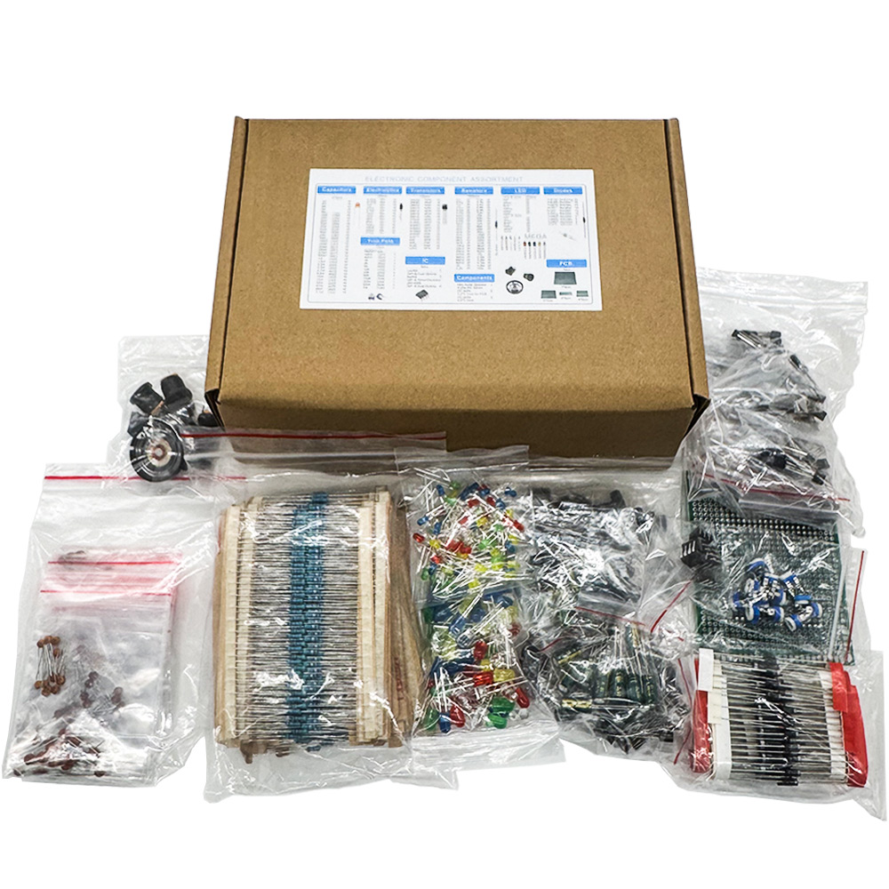 1900-teiliges Elektronik-Kompo – Diy Electronics Com Bewertung und Preis