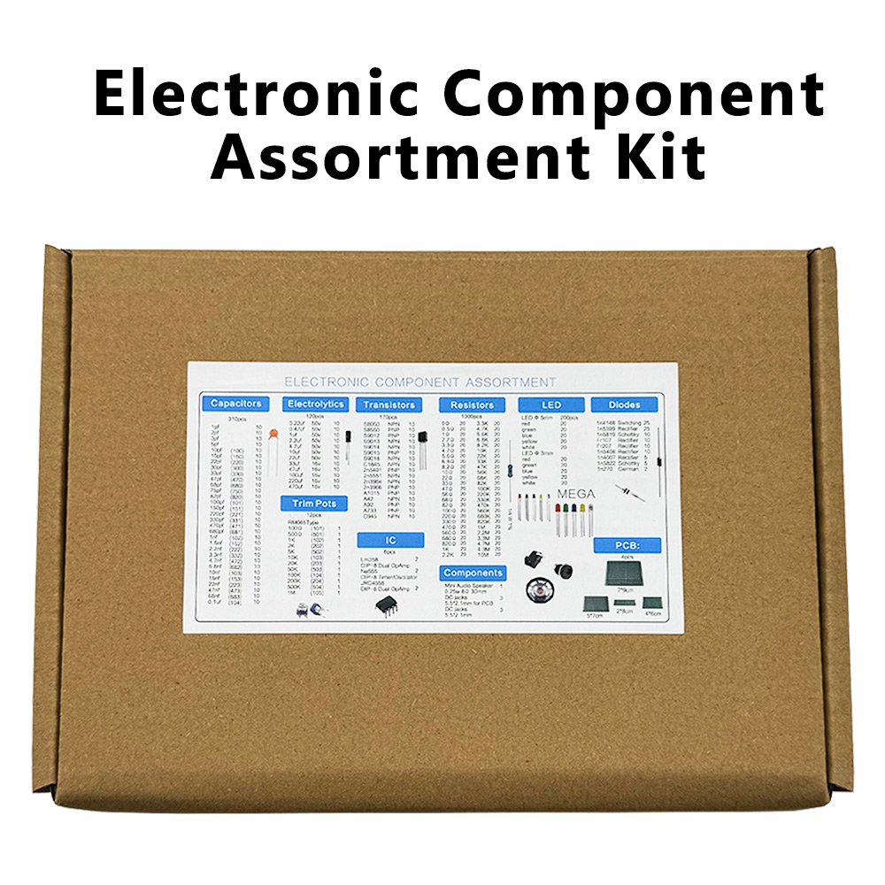 1900-teiliges Elektronik-Kompo – Diy Electronics Com Bewertung und Preis