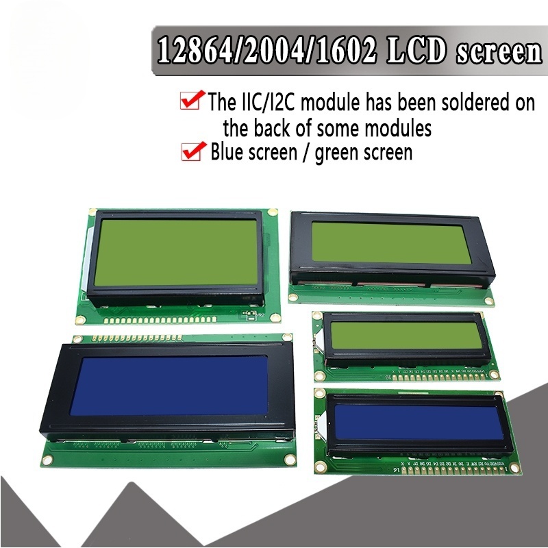 LCD 1602 2004 Modul Blau-Grün- – I2C Lcd Display Bewertung und Preis