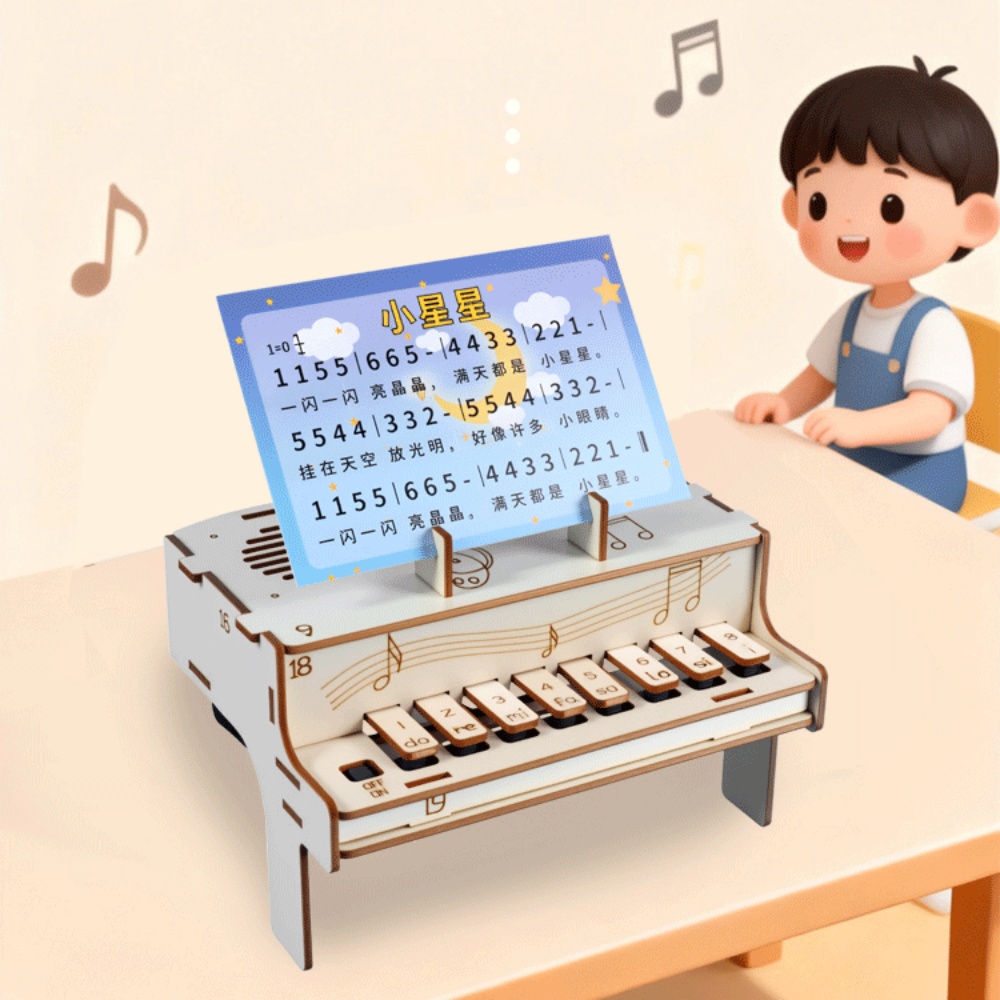 DIY Holz-Elektronisches Klavie – Diy Electronics For Kids Bewertung und Preis