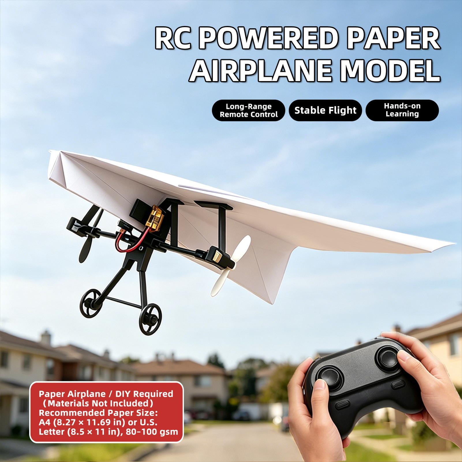 Ferngesteuertes Papierflugzeug – Diy Electronics For Kids Bewertung und Preis